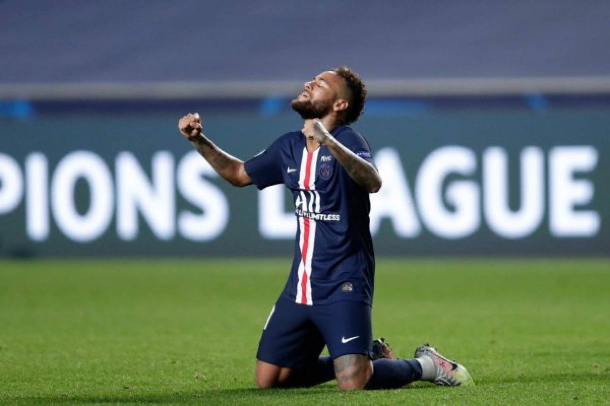 El sentimiento de Neymar: fiesta, cerveza y lágrimas tras la clasificación del PSG a la gran final de la Champions