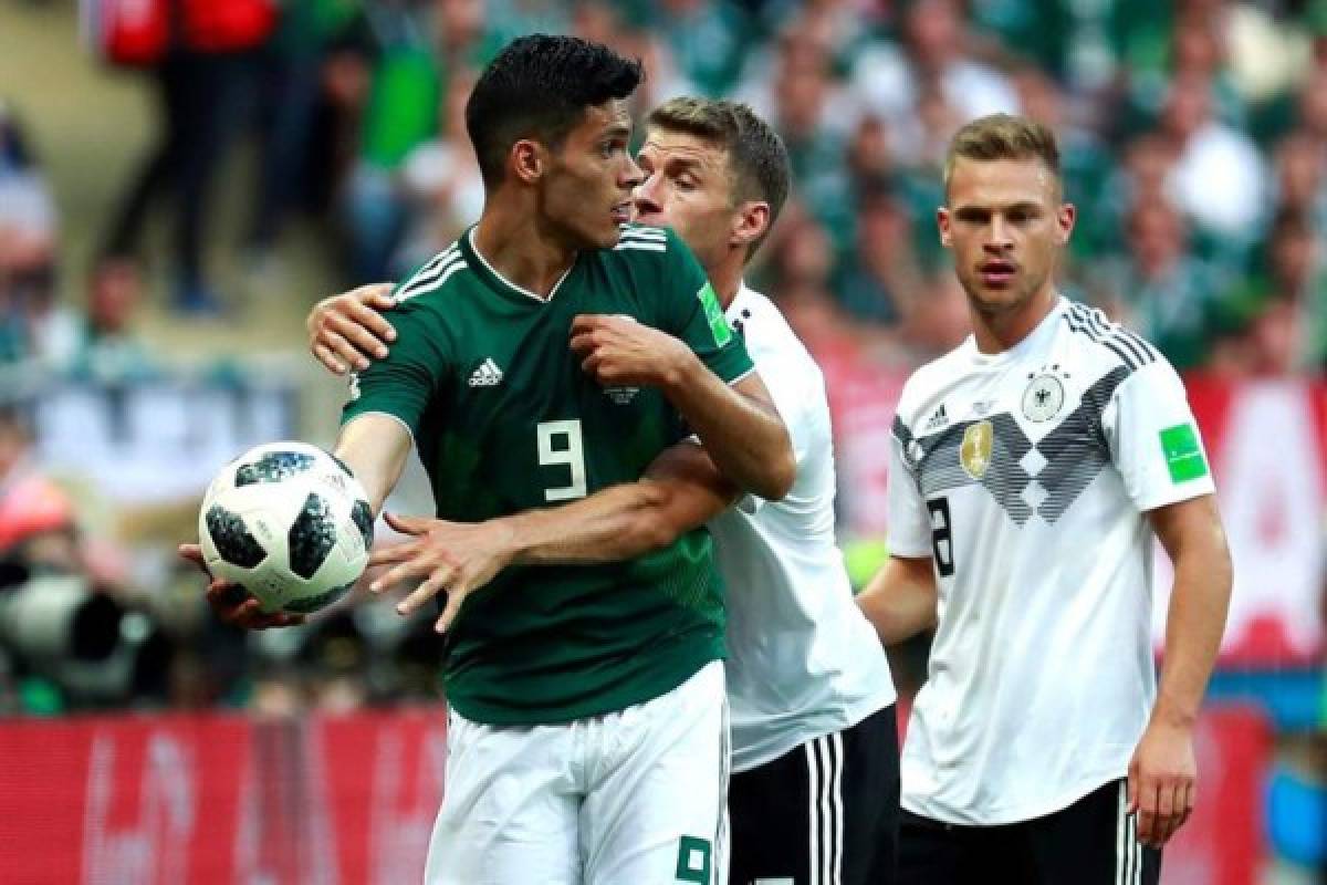 NO VISTE EN TV: El festejo de México, las caras tristes de Alemania y un crack en el estadio