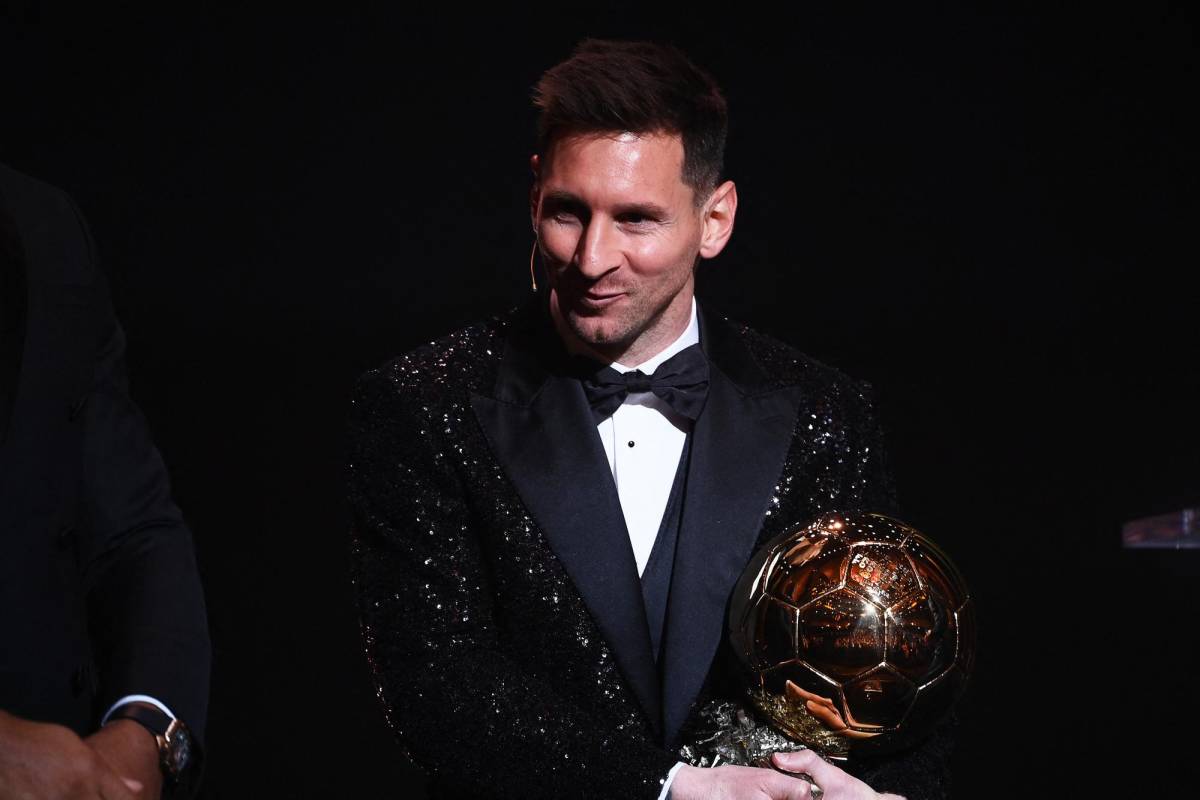 Messi volvió a ganar el Balón de Oro que entrega France Football.