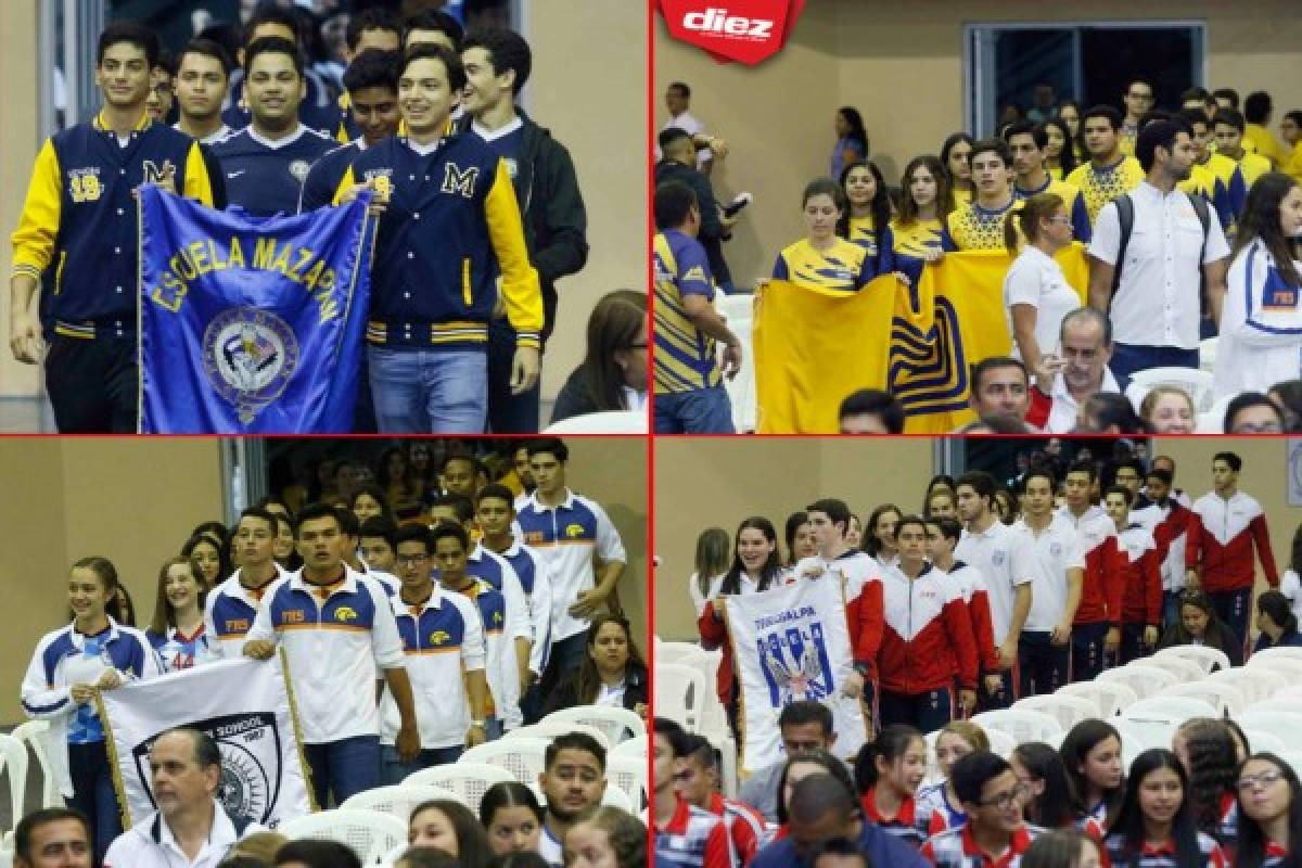 EN FOTOS: Así fue la inauguración del Torneo Centroamericano de Voleibol