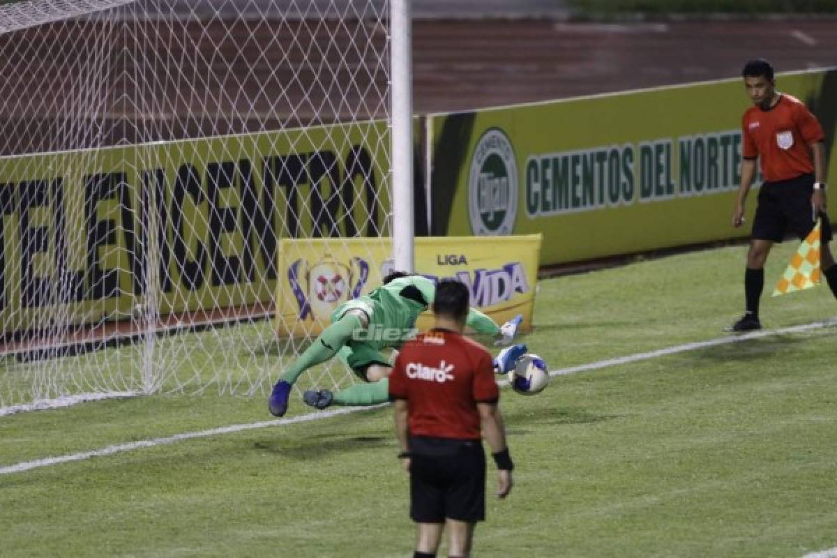 Júbilo y llanto en el estadio Olímpico: Darixon Vuelto se descontroló y rompió en llanto en Real España