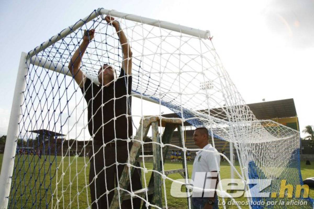 FOTOS: Así preparan el Humberto Micheletti para coronar al nuevo campeón