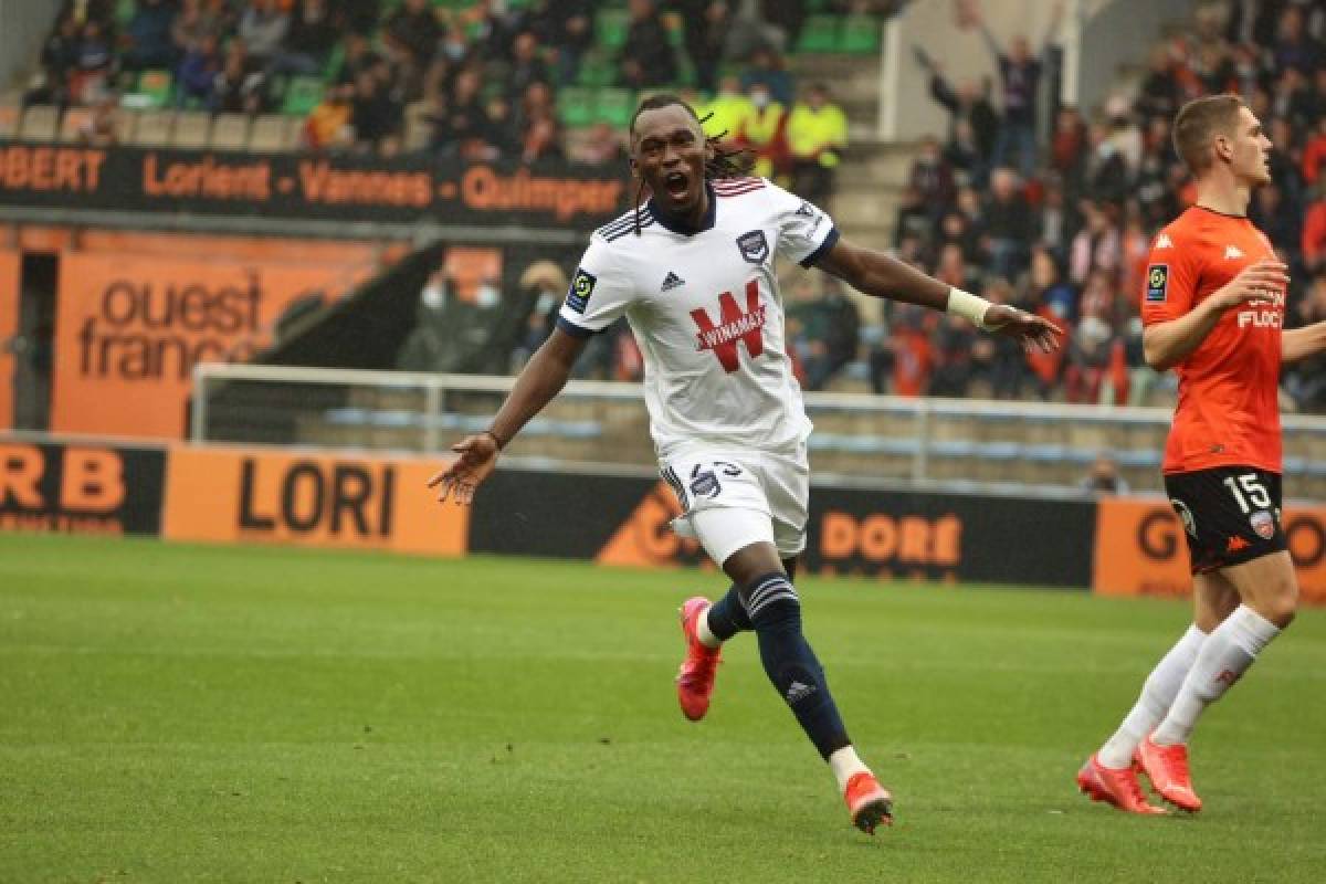 En fotos: así se vivió el primer gol del hondureño Alberth Elis en la liga francesa con Girondins de Burdeos