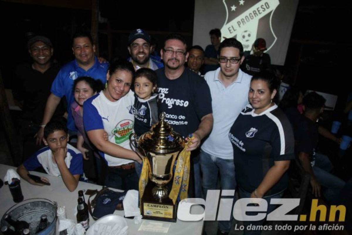 FOTOS: Honduras Progreso festejó a lo grande su primer título