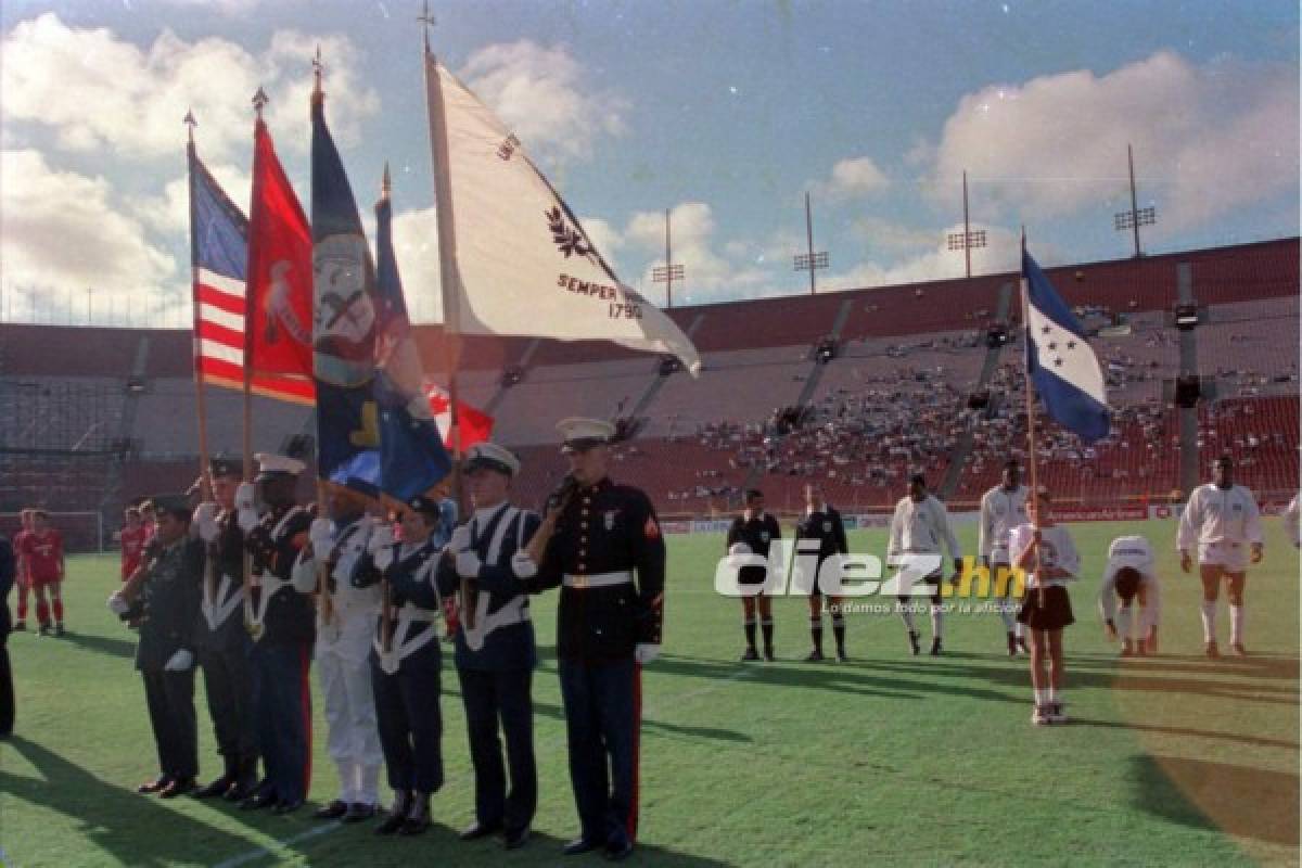 Se cumplen 29 años de la final de Copa Oro que disputó Honduras contra Estados Unidos