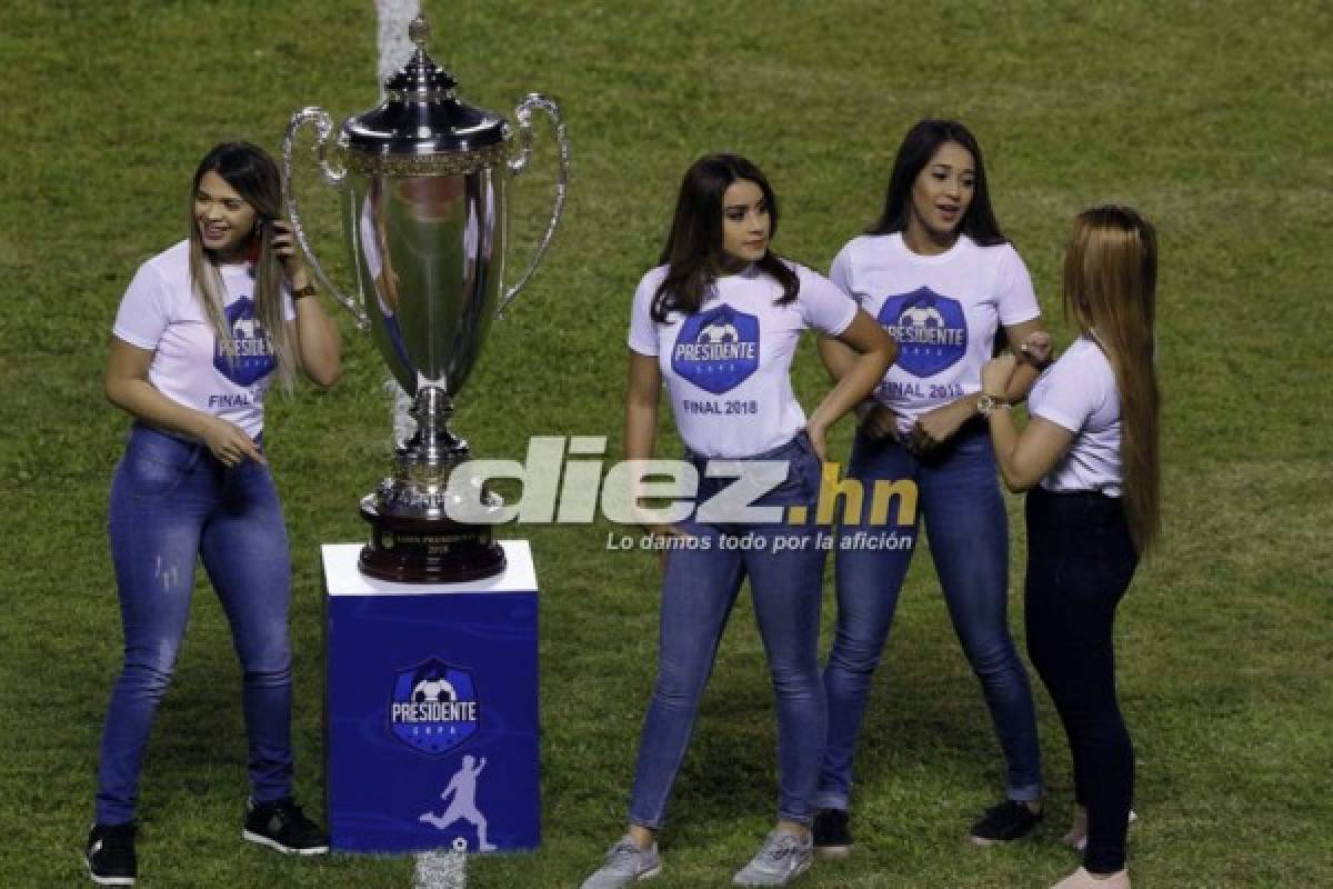¡Belleza y ambientazo! La final de Copa Presidente entre Platense y Real España en fotos