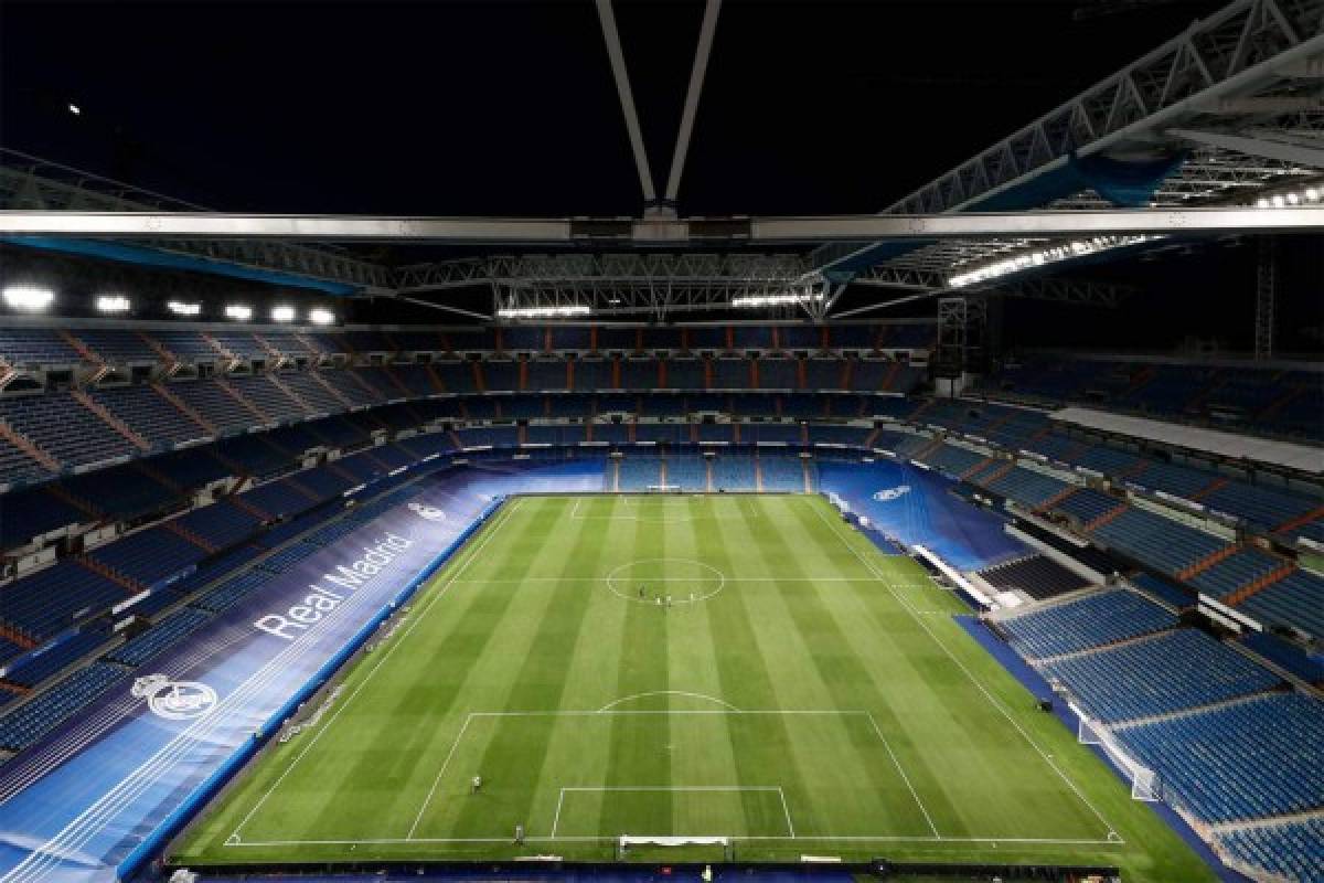 Regresó el fútbol al Santiago Bernabéu 560 días después: Las imágenes del estadio del Real Madrid