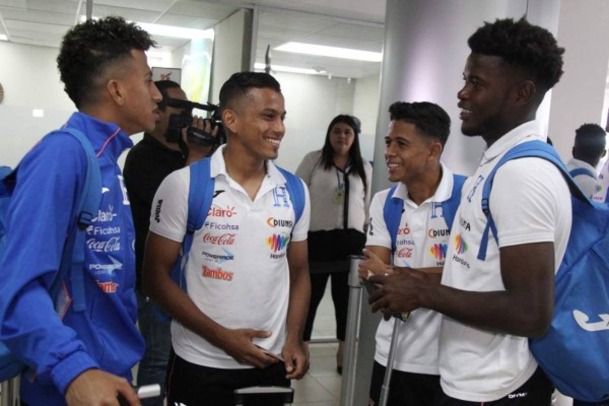 La Sub-21 de Honduras viajó a Colombia para disputar los Juegos Centroamericanos y del Caribe