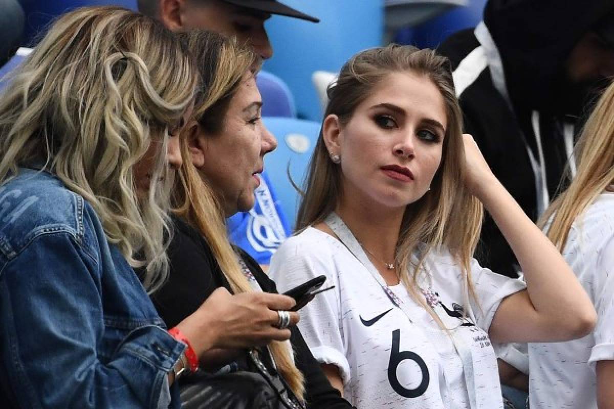 COSITAS: Novias de Griezmann y Pogba enamoran en los cuartos de Rusia 2018