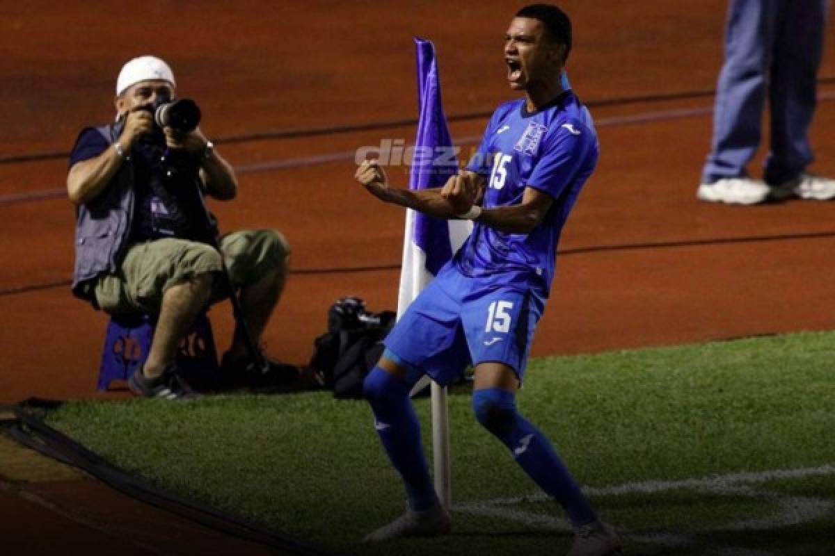 El uno a uno de Honduras: Primer tiempo de ilusión, segundo de realidad futbolística