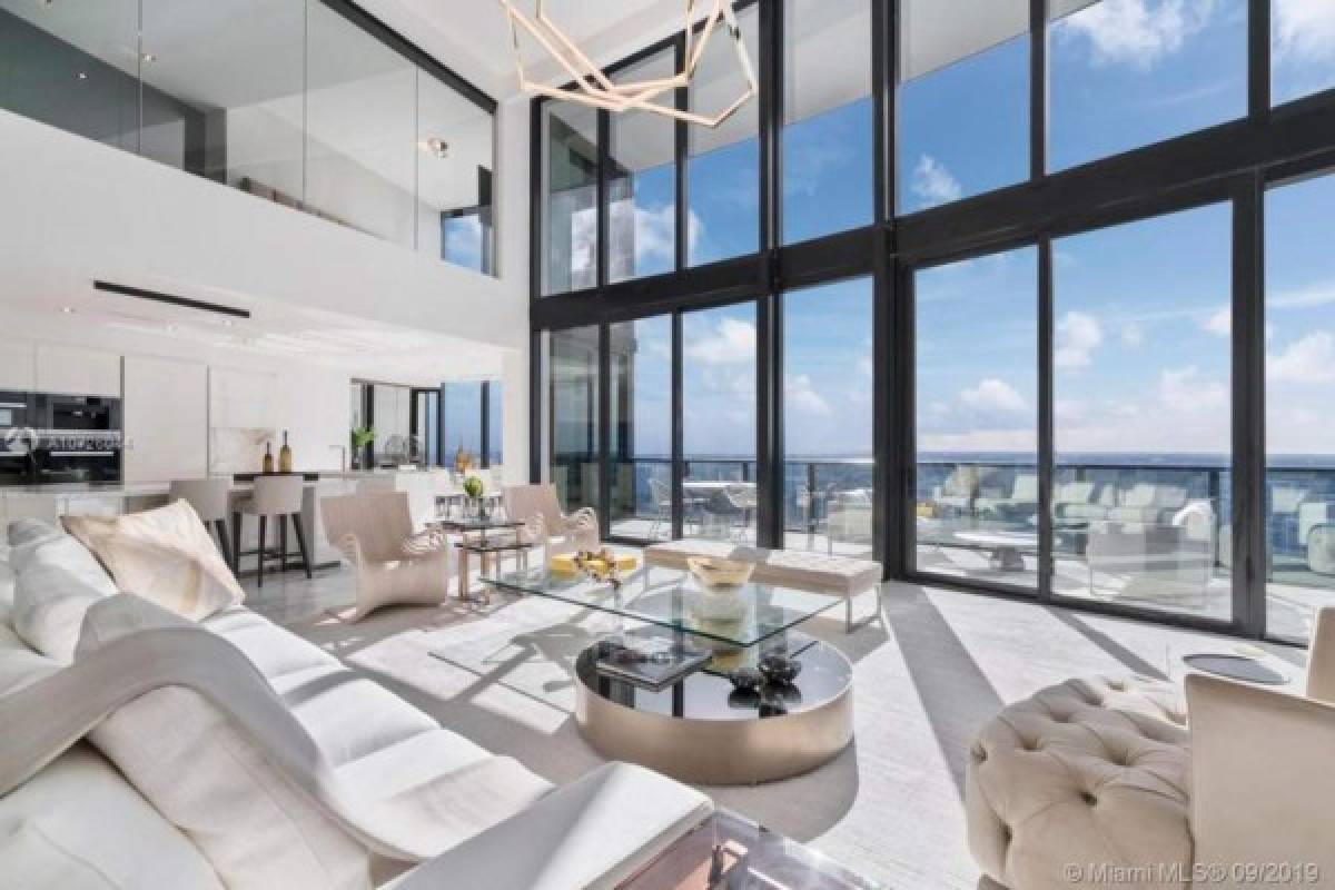 Revelan nuevas fotos del interior del millonario piso de Lionel Messi en Miami