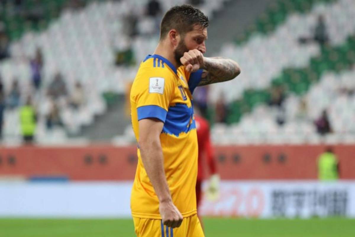 Fotos: La bronca de Gignac con el técnico de Palmeiras y el tremendo festejo de Tigres