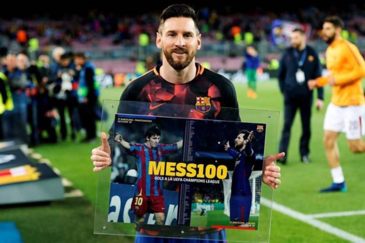 Lo que no se vio: El galardón a Messi y los pichingos del Barça en el Camp Nou