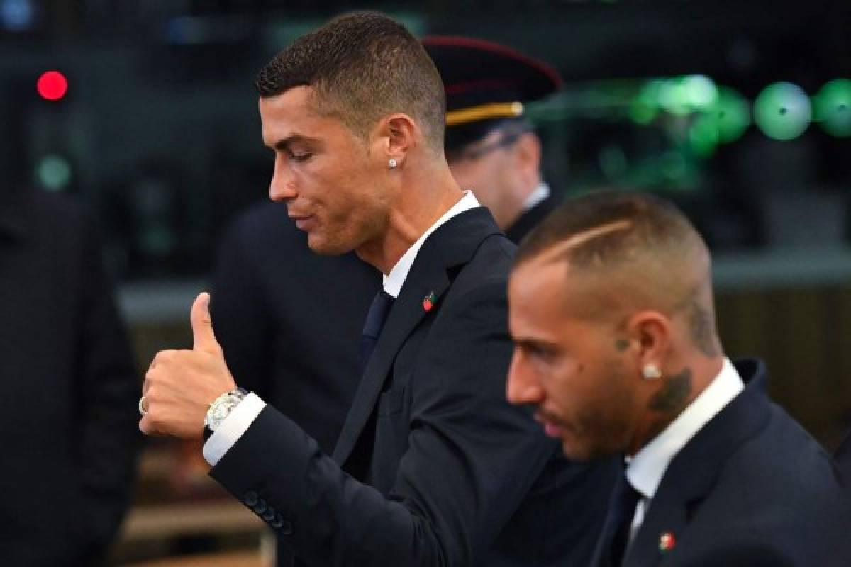 Cristiano y el niño: Así fue la espectacular llegada de Portugal a Rusia para disputar el Mundial