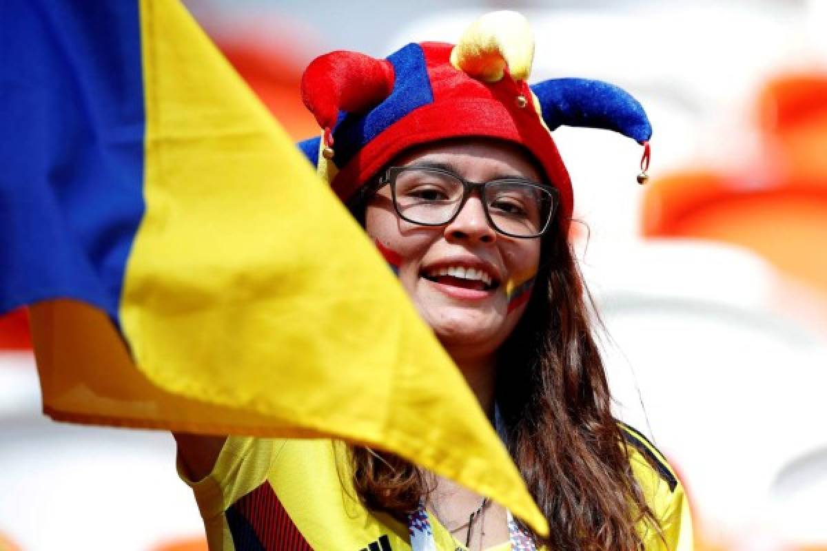 FOTOS: Las bellas chicas colombianas enamoran en el Mundial de Rusia