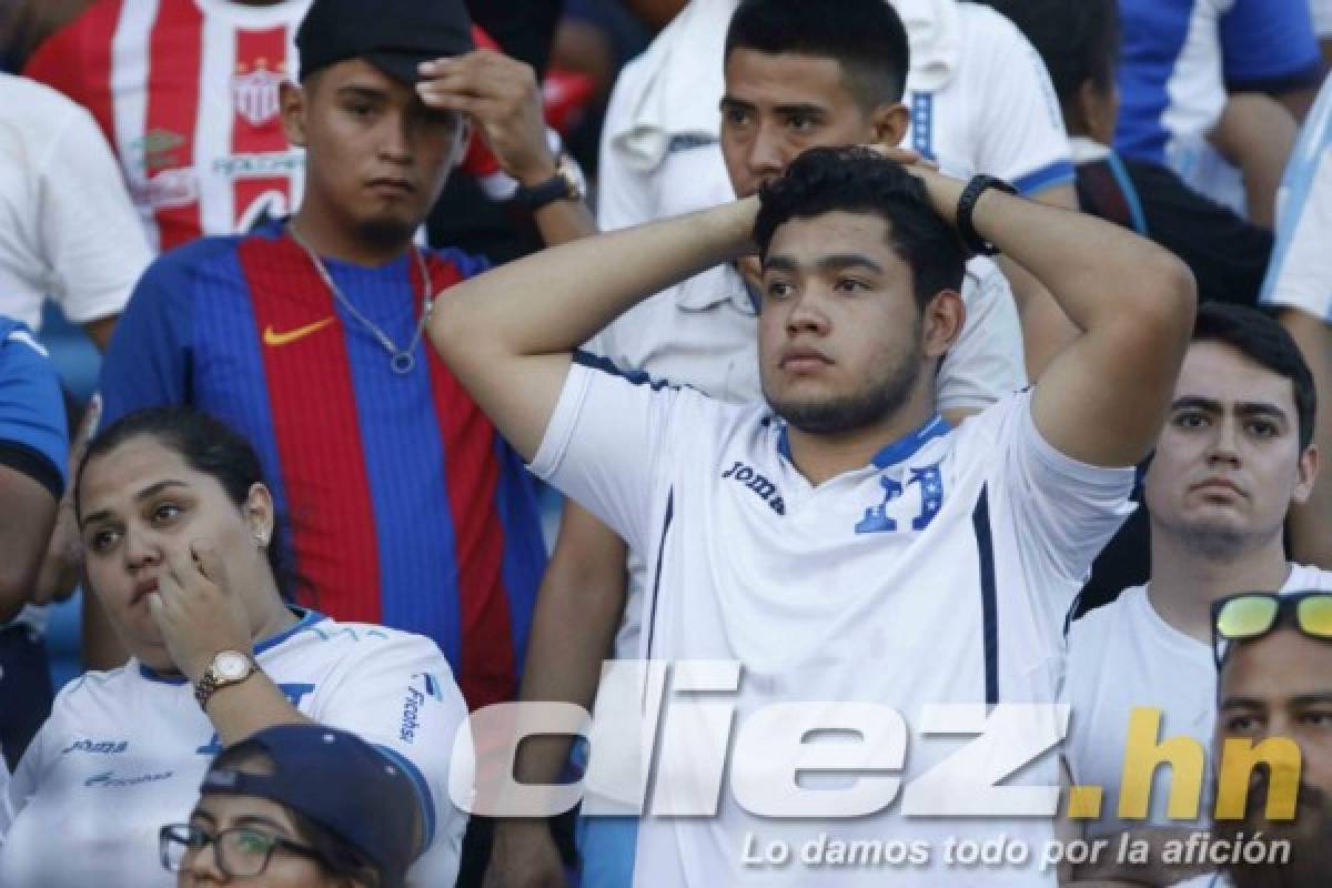 NO VISTE EN TV: EUA termina fundido y la frustración de Honduras tras el juego
