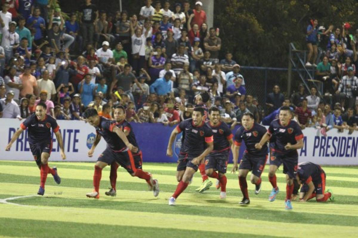 Motagua ha sido eliminado de la Copa Presidente tras caer 5-4 en penales frente al Gremio de la Liga Mayor de GuascorÃ¡n, Valle , estadio de GoascorÃ¡n