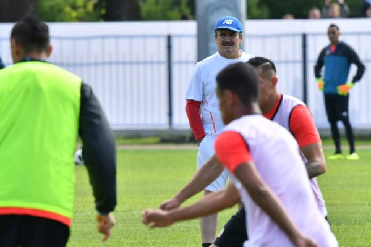 FOTOS: Keylor Navas causa furor en el primer entrenamiento de Costa Rica