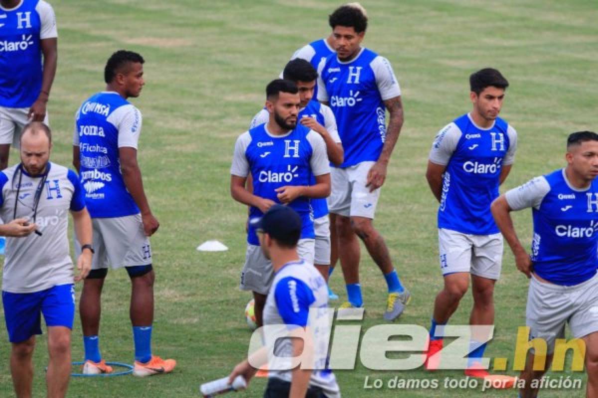 En imágenes: Así fue el último entrenamiento de Honduras previo al juego con Puerto Rico