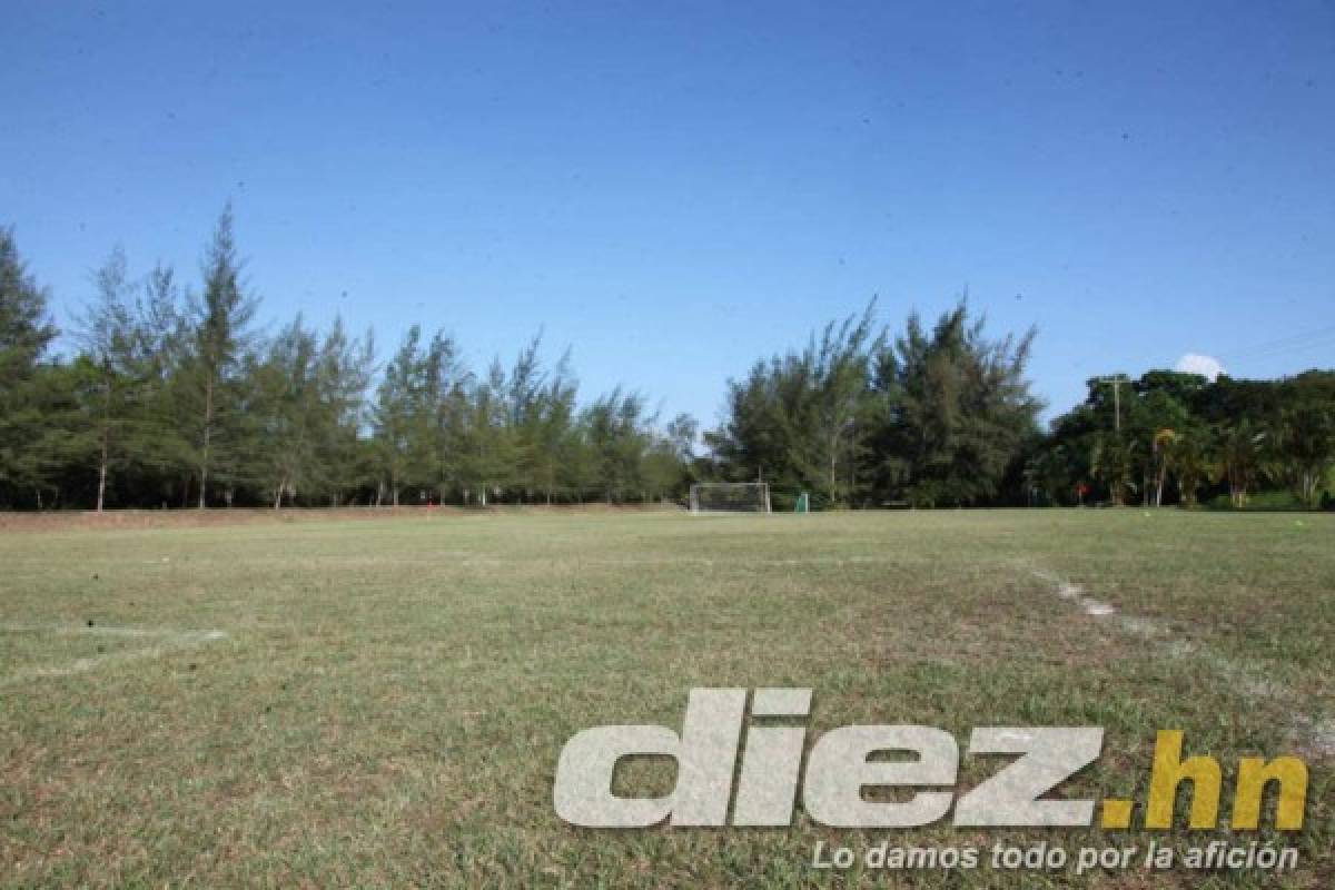 FOTOS: Así se prepara el Galaxy FC en Roatán, rival del Olimpia en la Copa Presidente