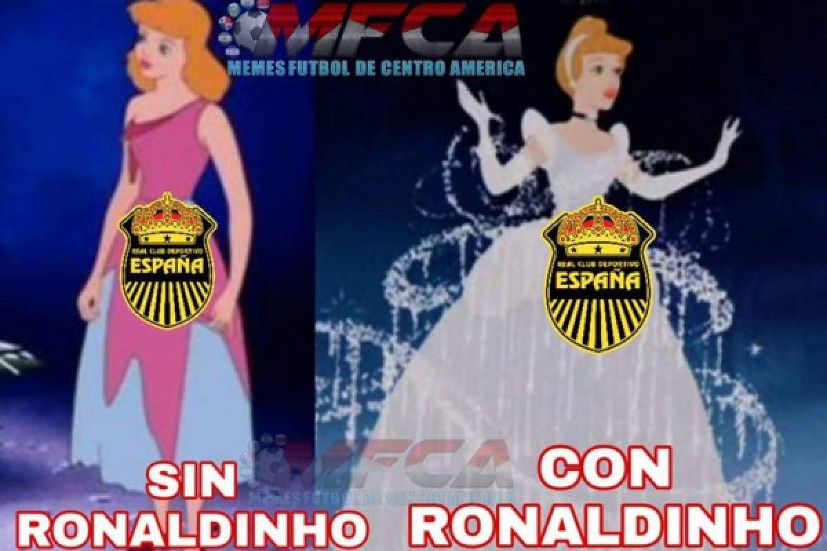 Los mejores memes que dejó el Partido por la Paz de Ronaldinho