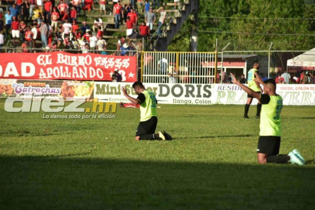 FOTOS: El júbilo y tristeza de la final de ida de la Liga de Ascenso de Honduras