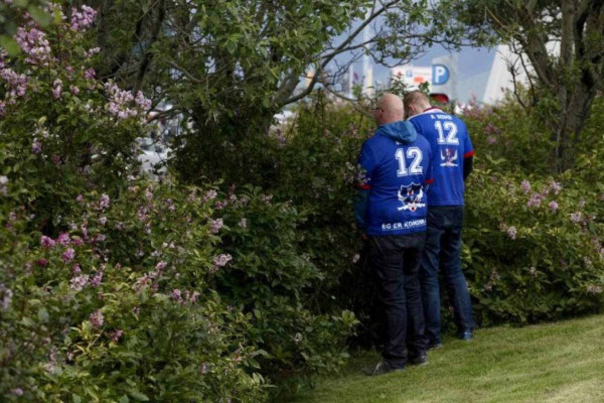 FOTOS: Locura en Islandia con el pase a cuartos de final
