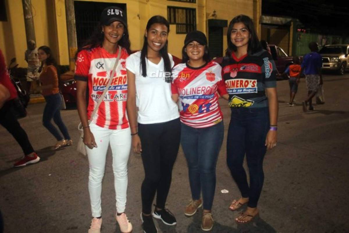 NO VISTE EN TV: Chicas lindas, explosión de ira y festejos en el Estadio Ceibeño