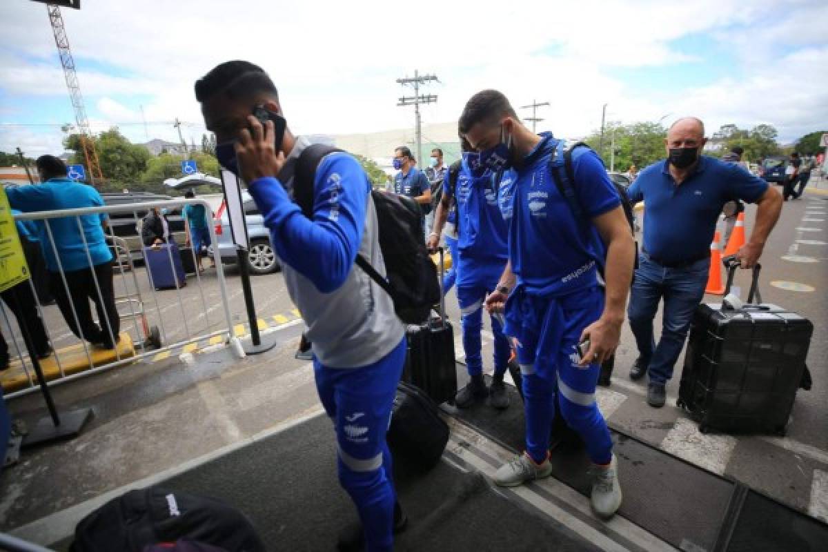 Bajas por Covid y varicela: Así viajó la Sub-23 de Honduras para los amistosos ante Costa Rica