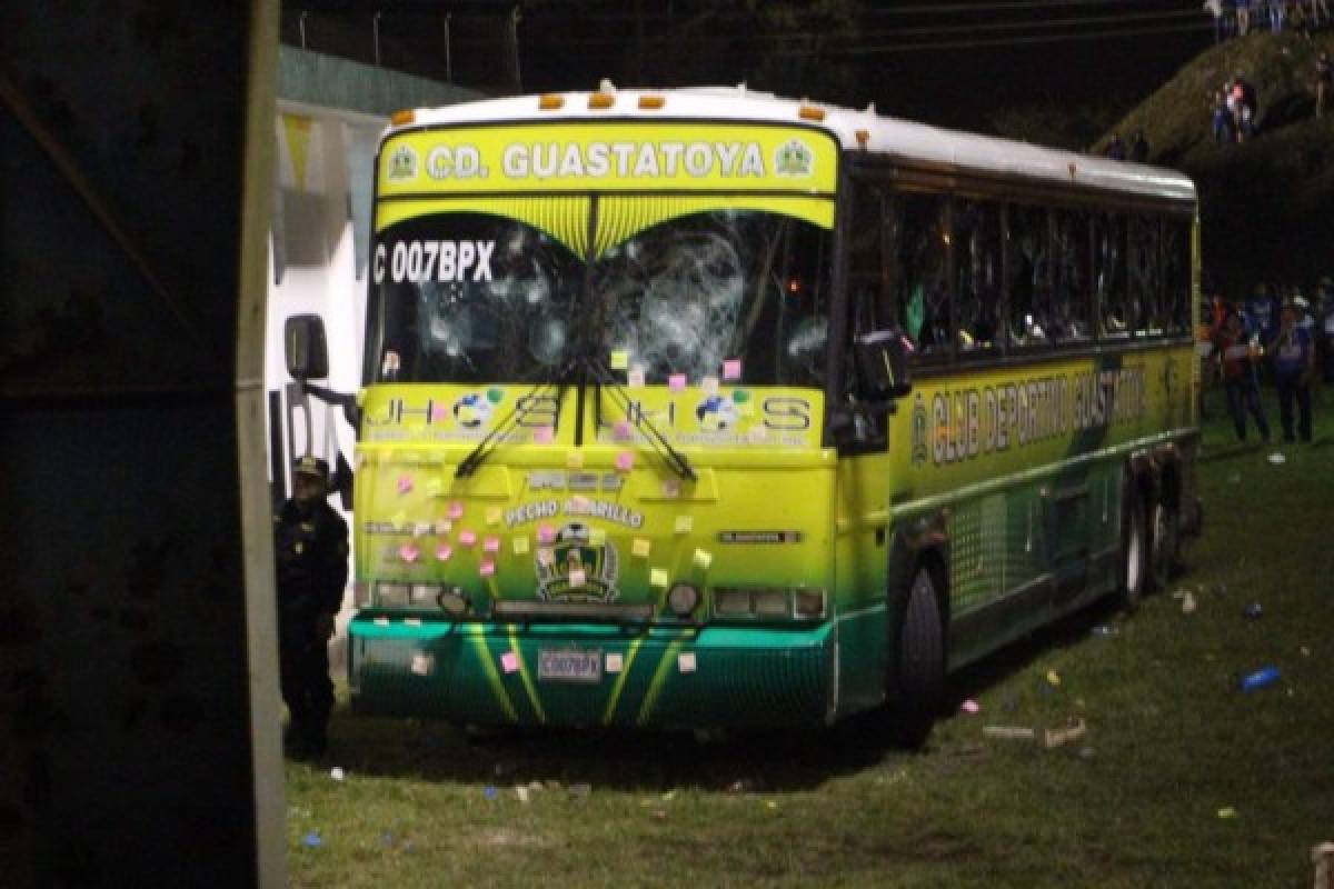 Guastatoya, el bicampeón de Guatemala y el modesto autobús que posee