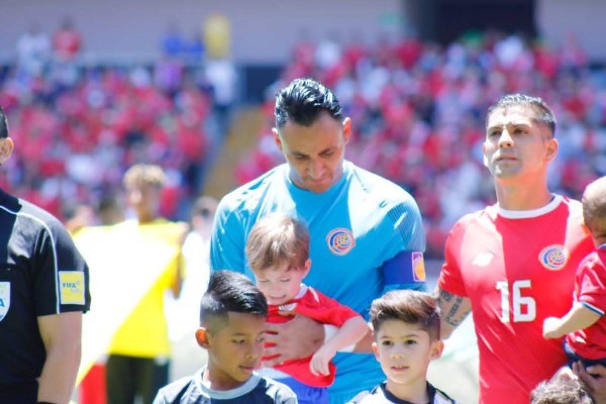 EN FOTOS: Así fue el homenaje que le dieron a Keylor Navas en Costa Rica