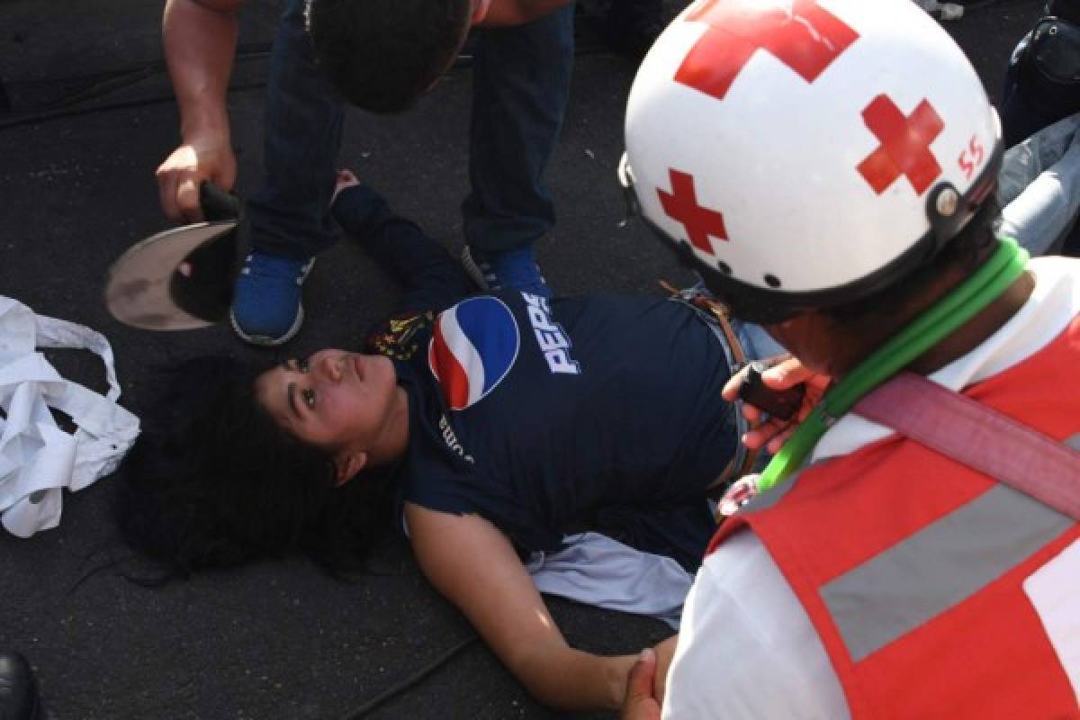 Impactantes: Las fotos de la tragedia y los minutos de terror en el Nacional