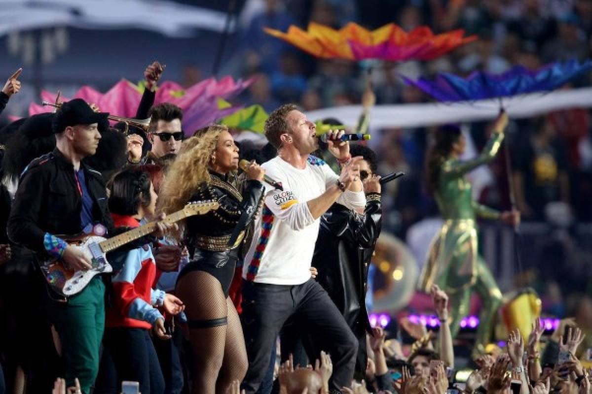 Beyoncé, la reina que brilló en el Super Bowl junto a Bruno Mars y Coldplay