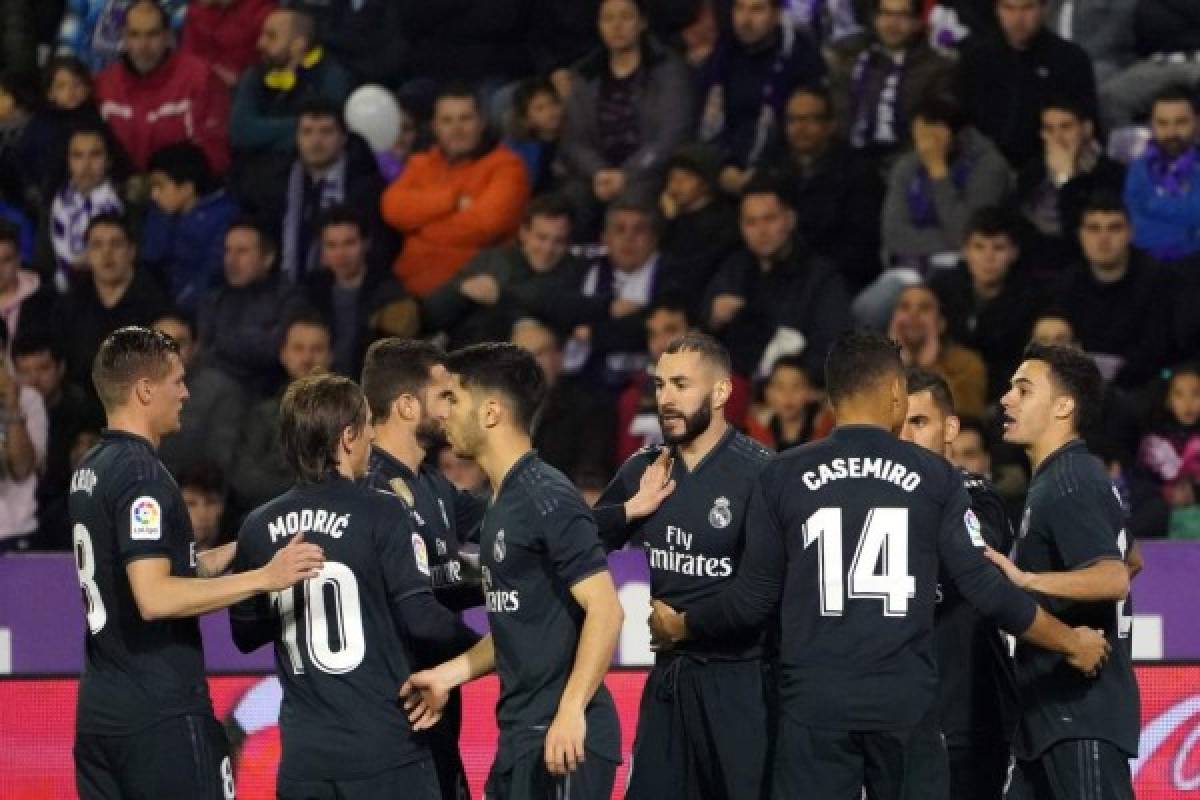 ¡Real Madrid golea al Valladolid en el estadio José Zorrilla y da un paso para salir de la crisis!