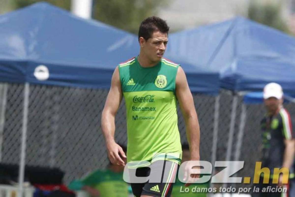 Entrenamiento de México en Houston