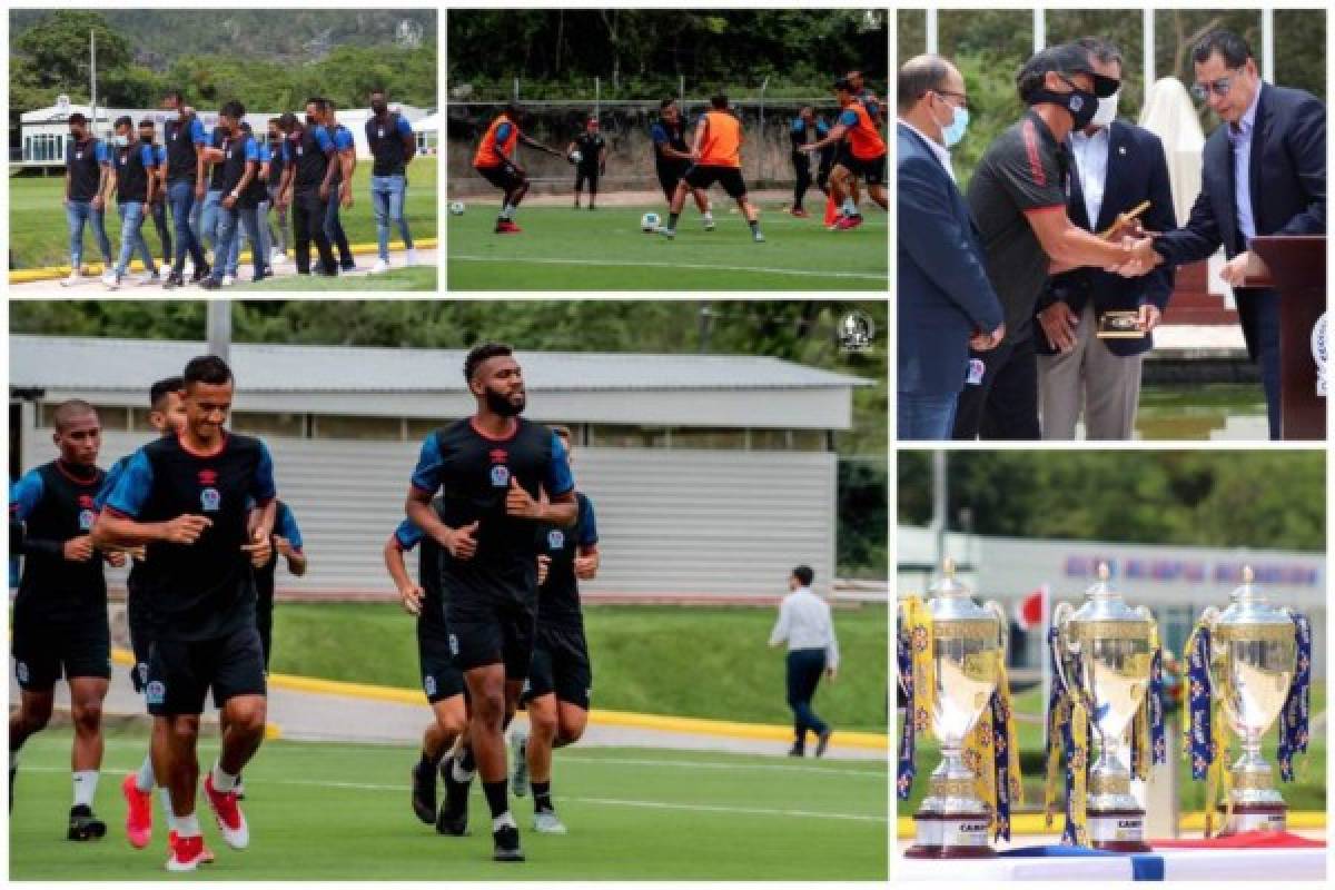 Día de inauguración: así fue el primer entrenamiento de Olimpia en su nueva sede de alto rendimiento