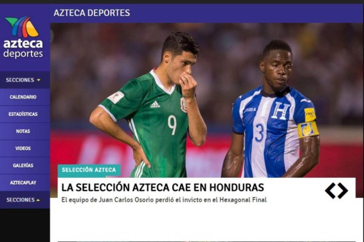 ¡ENOJADOS! Prensa mexicana no perdona a Osorio por perder ante Honduras