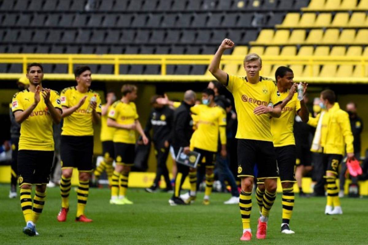 La cabra, el polémico beso y el gesto del Dortmund: Las 15 cosas que nos dejó el regreso de la Bundesliga