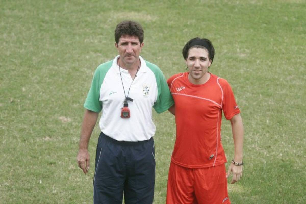 Nerlin Membreño y otros entrenadores que han dirigido a sus hijos en el fútbol hondureño