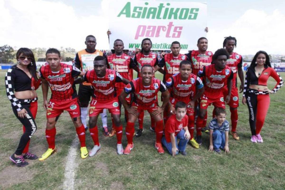 Los últimos equipos descendidos en la Liga Nacional de Honduras