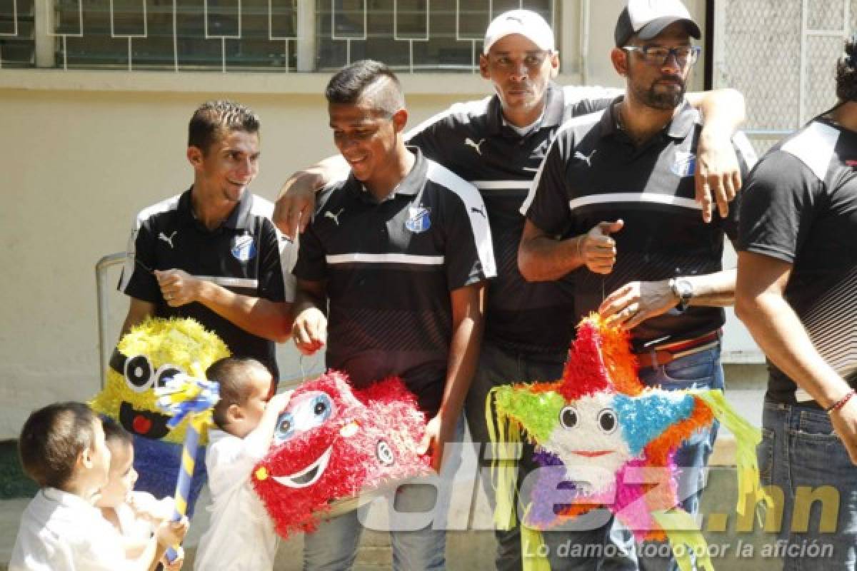 Así fue la captura de un ladrón a manos de los futbolistas del Honduras Progreso