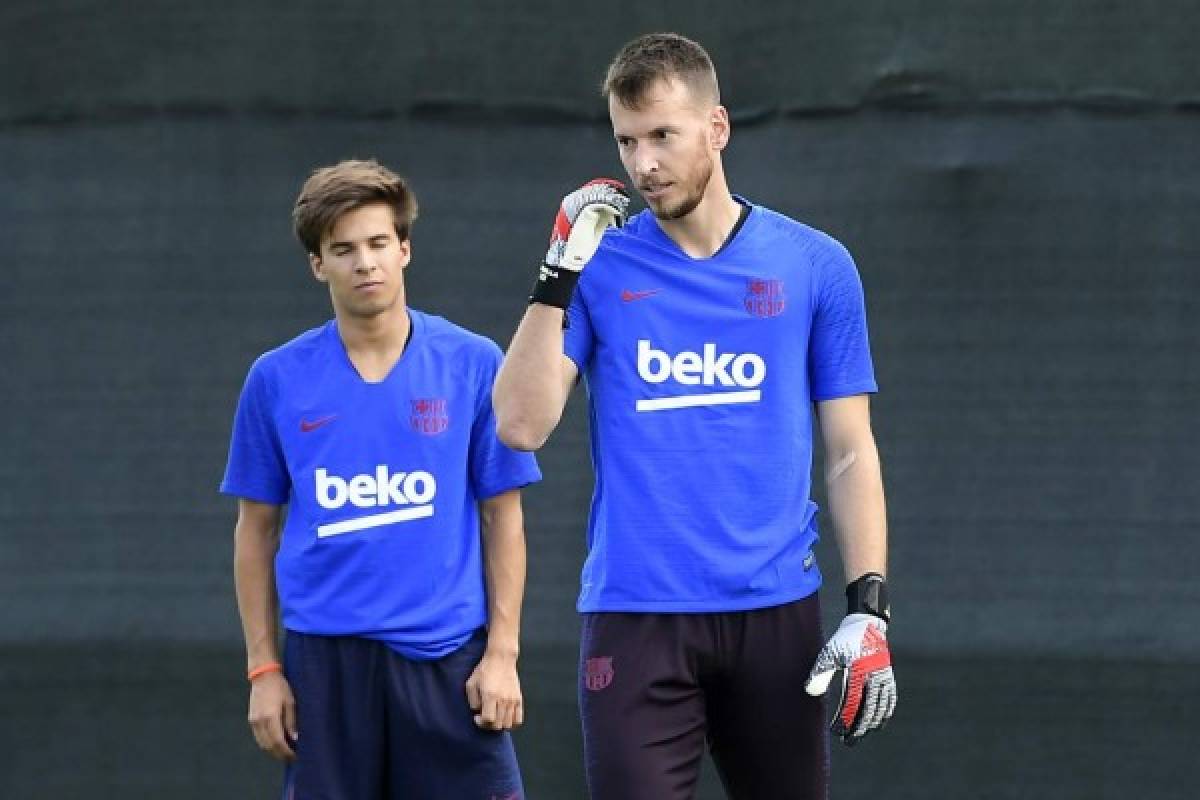 Griezmann, pura risa: Así fue el primer entrenamiento del Barcelona con sus fichajes