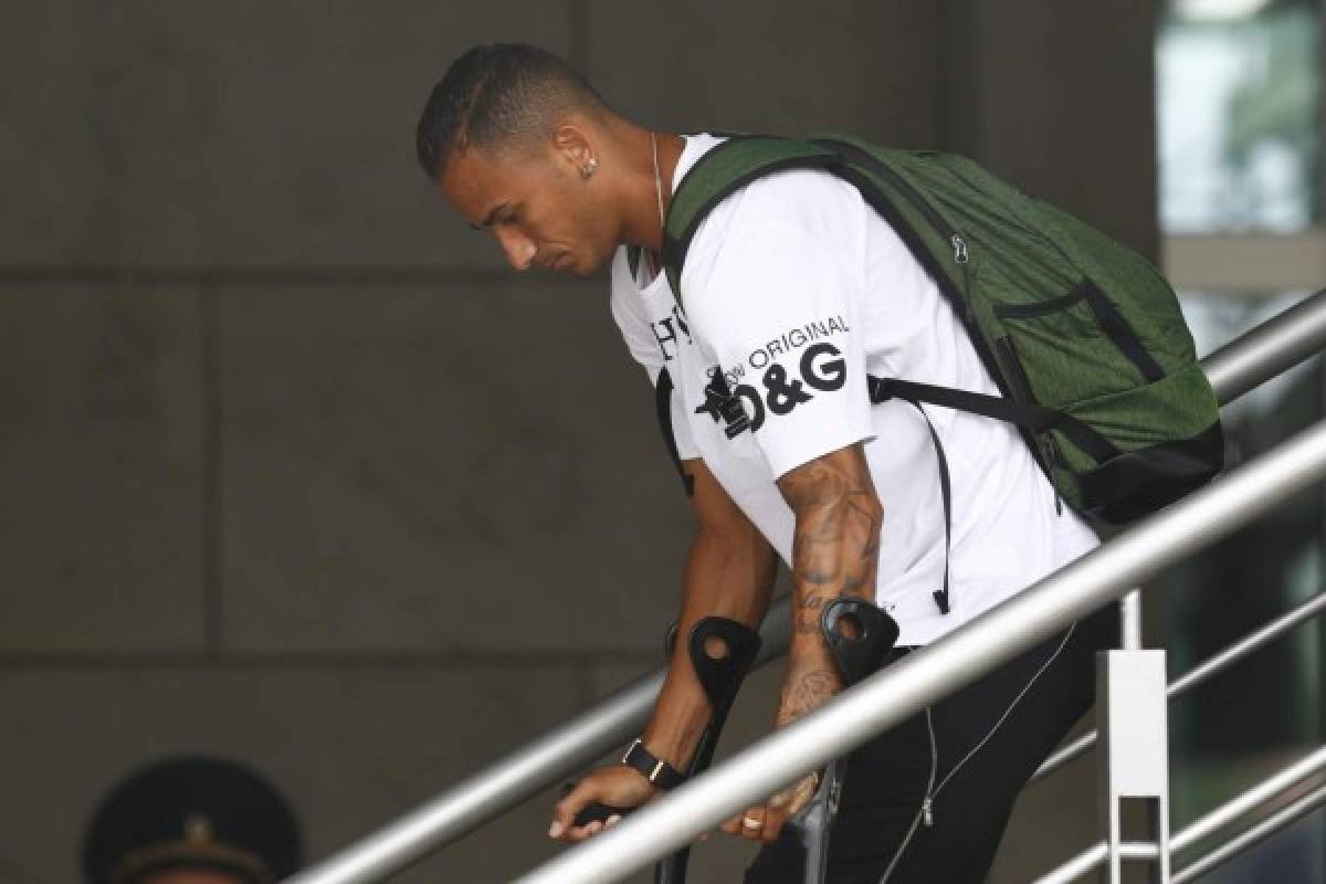 ¿Y Neymar? La frustración de la selección brasileña en su regreso a Rio de Janeiro