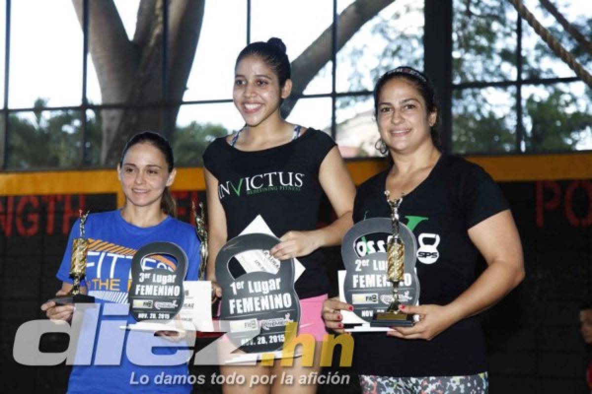 Fuerza y resistencia en el 'Fittest in the box” San Pedro Sula 2015