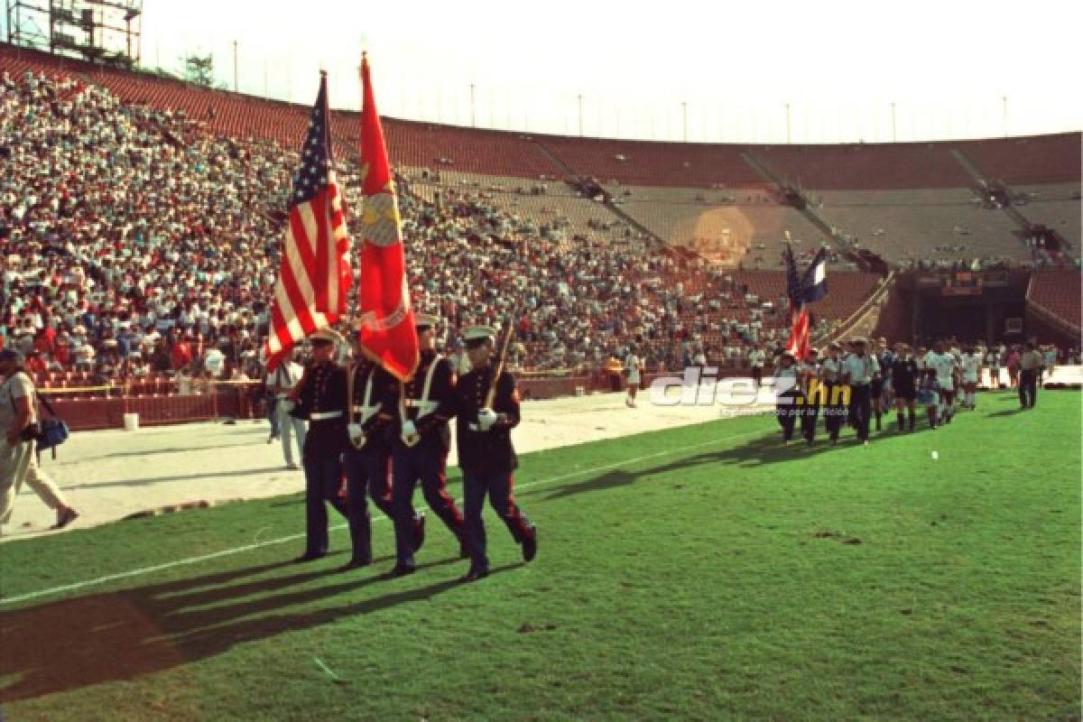 Se cumplen 29 años de la final de Copa Oro que disputó Honduras contra Estados Unidos