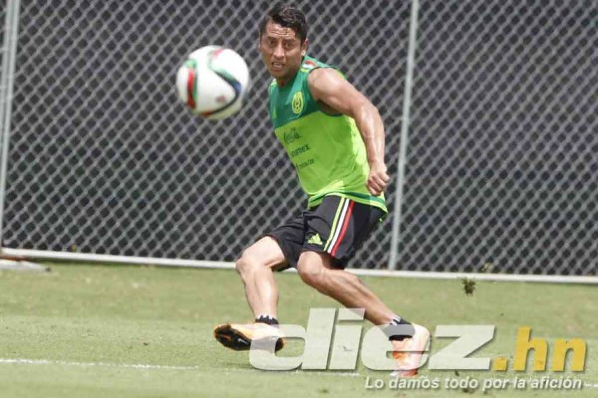 Entrenamiento de México en Houston