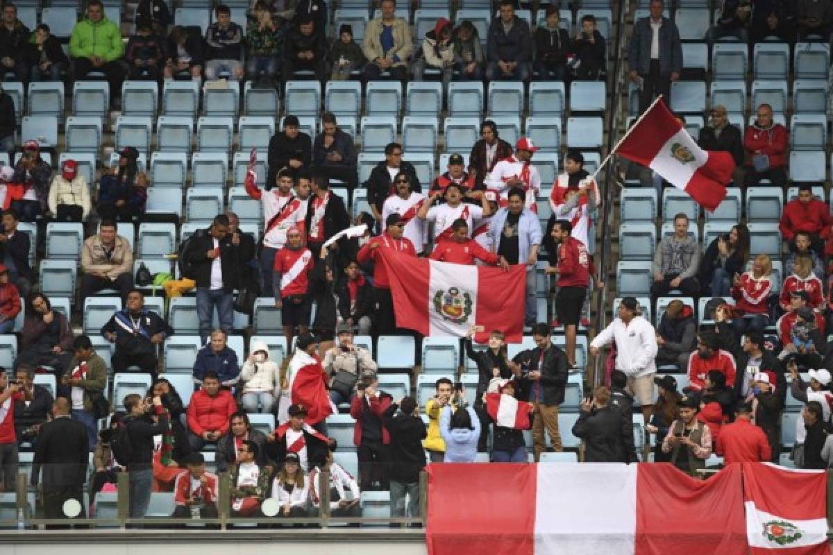 ¡Hay mucha ilusión! Así fue el primer entreno de Perú en Moscú