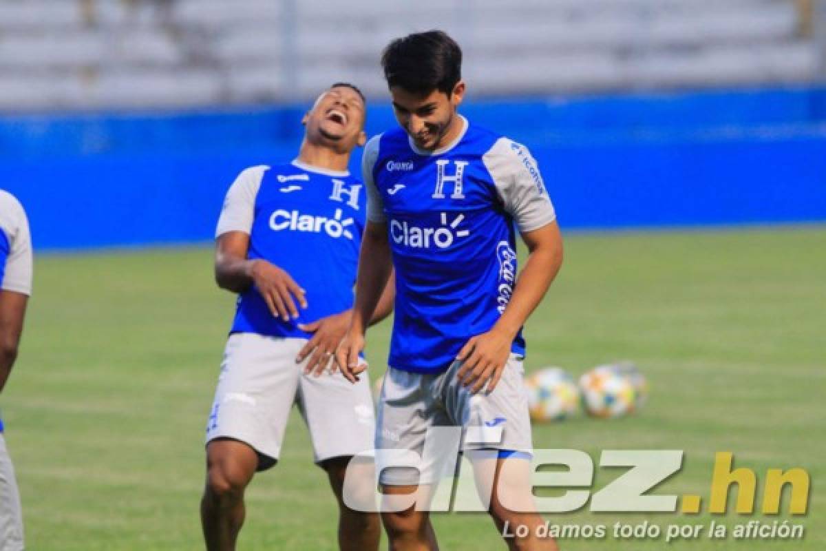 En imágenes: Así fue el último entrenamiento de Honduras previo al juego con Puerto Rico