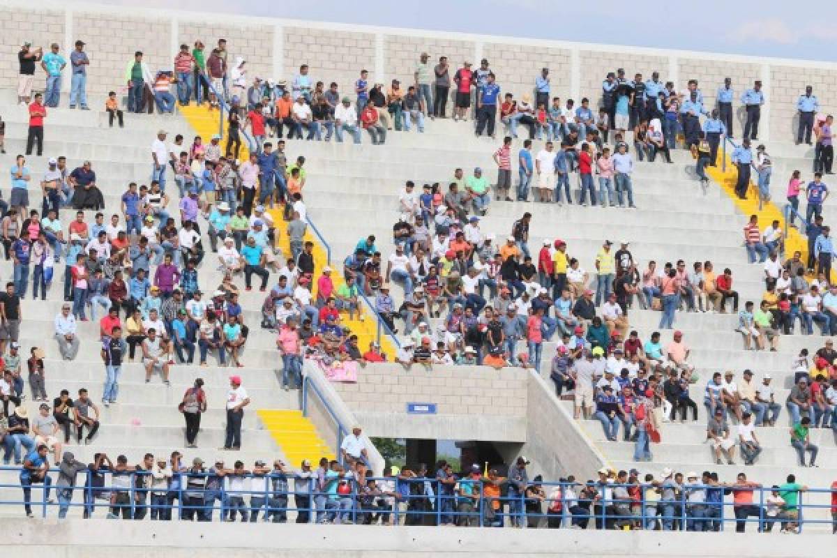 ¡BELLEZA! Espectacular llenazo en el estadio Emilio Williams de Choluteca