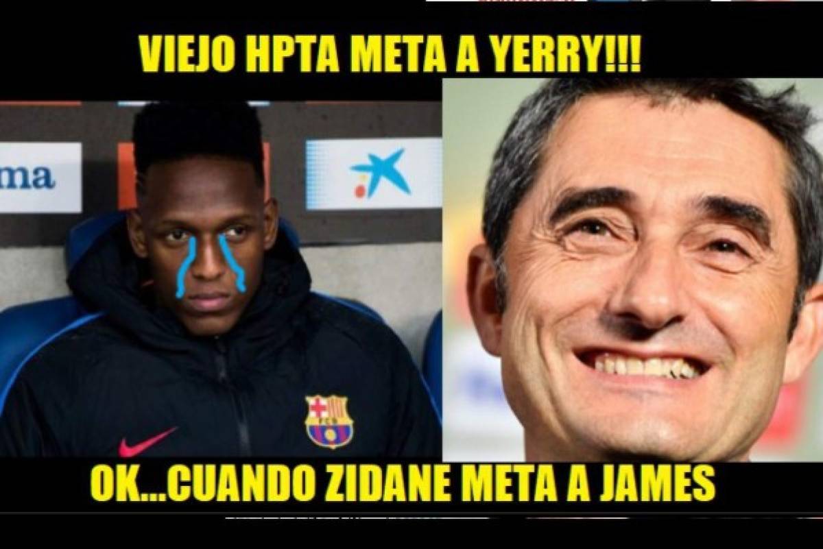 ¡Los memes atacan a Yerry Mina tras empate del Barcelona ante Getafe!